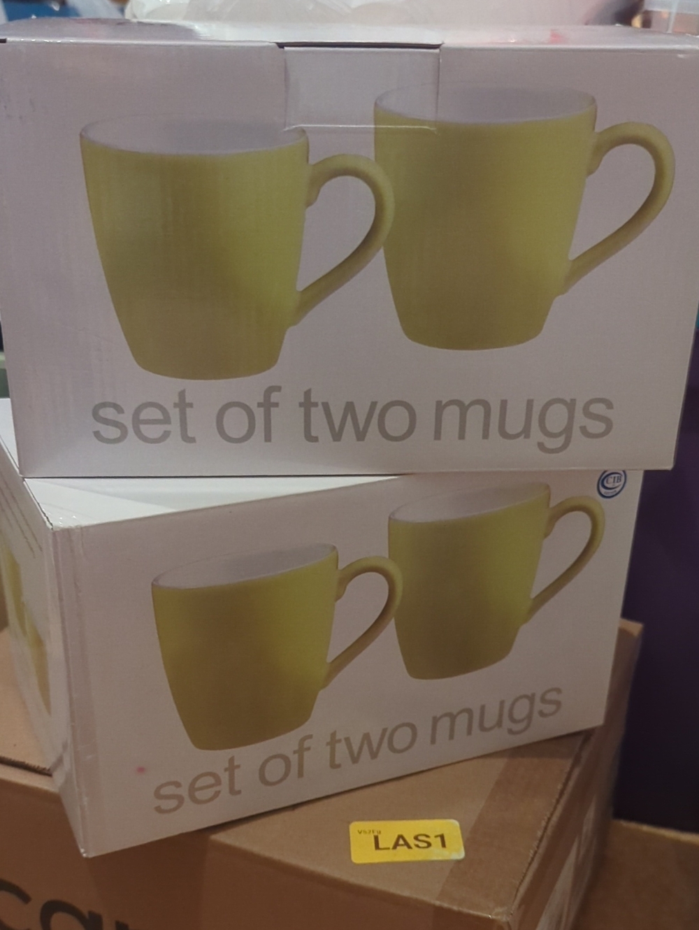 Ceramic Mug Set of Two (2 Sets)